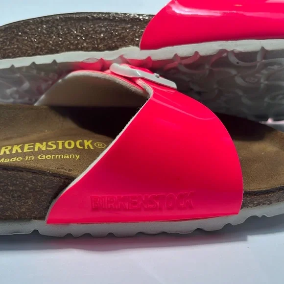 Birkenstock Pink Sandals: S-6/6.5 - Picture 3 of 10